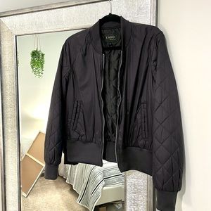 Black Bomber Jacket